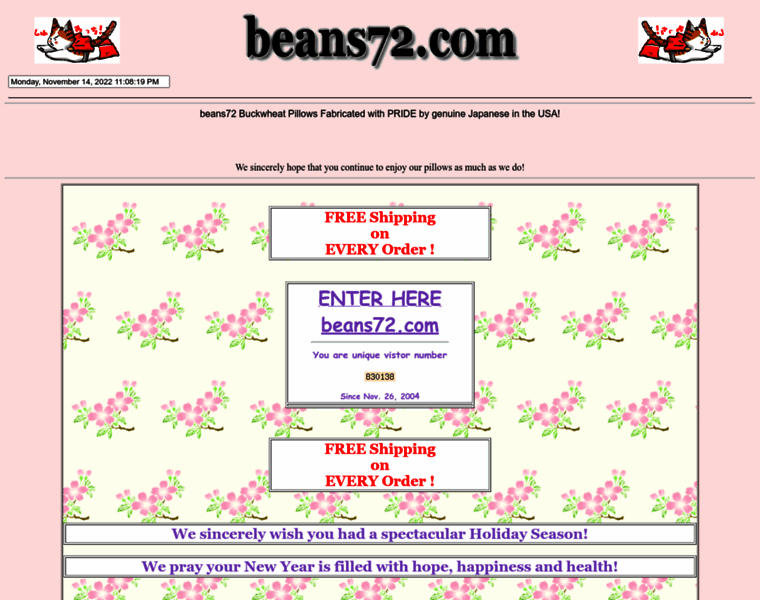 Beans72.com thumbnail