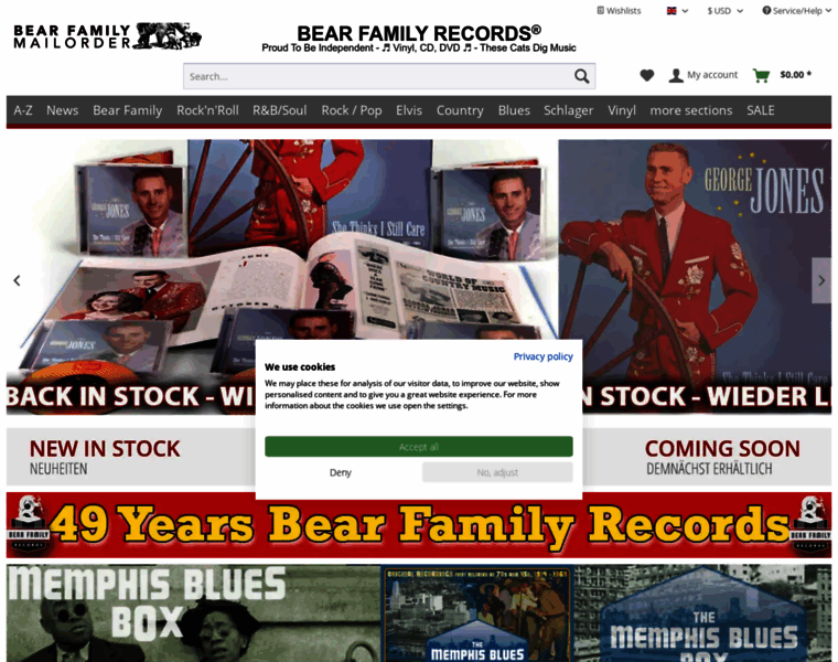 Bear-family.com thumbnail