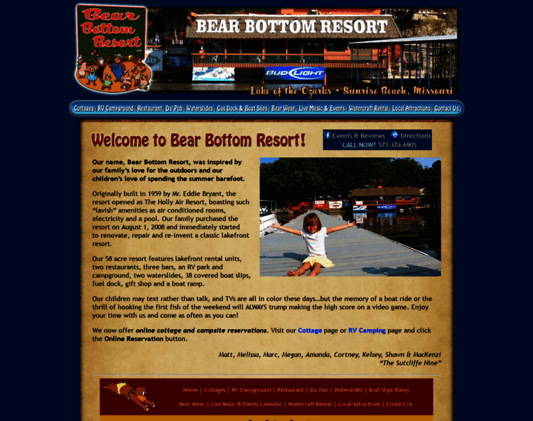 Bearbottomresort.com thumbnail
