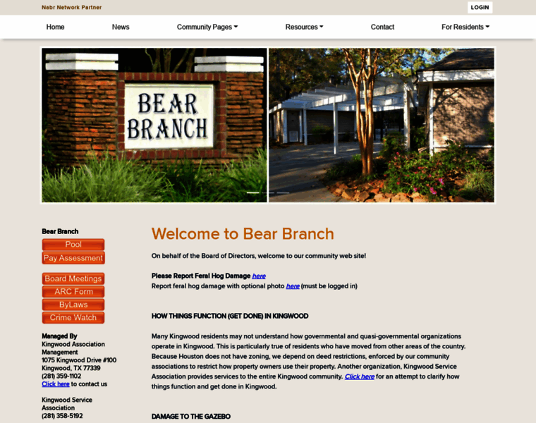 Bearbranchvillage.org thumbnail