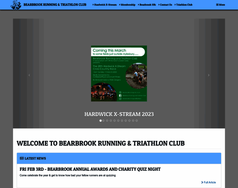 Bearbrookrunningclub.co.uk thumbnail