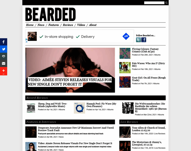 Beardedmagazine.com thumbnail