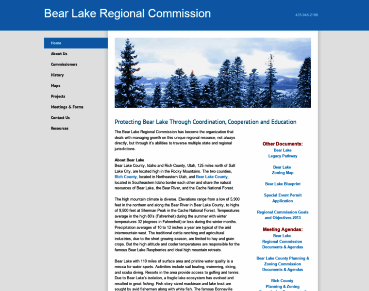 Bearlakeregionalcommission.org thumbnail
