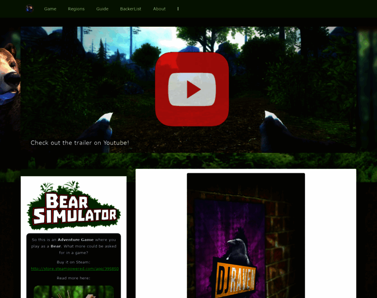 Bearsimulator.com thumbnail
