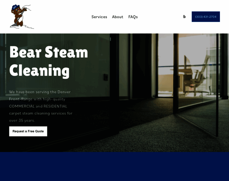 Bearsteamcleaning.com thumbnail