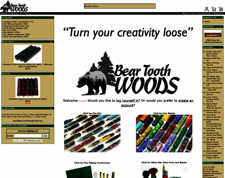 Beartoothwoods.com thumbnail
