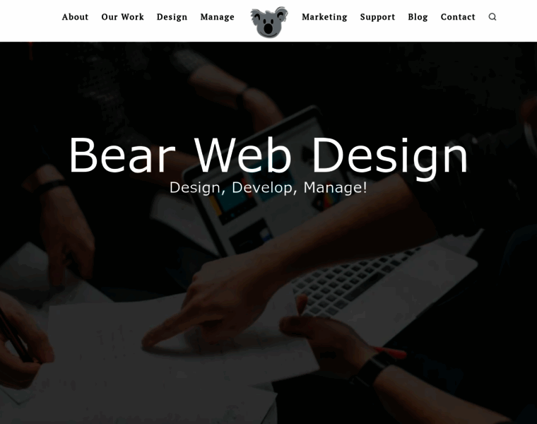 Bearwebdesign.com thumbnail