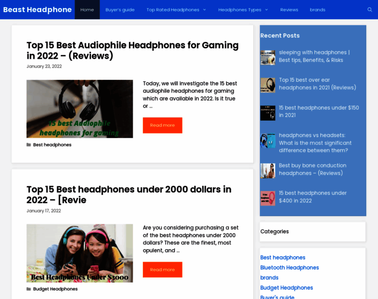 Beastheadphone.com thumbnail