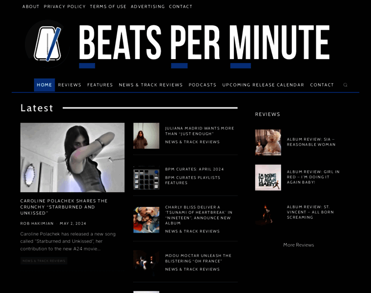 Beatsperminute.com thumbnail