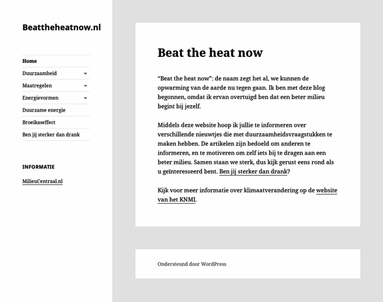 Beattheheatnow.nl thumbnail
