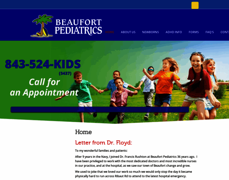 Beaufortpediatrics.com thumbnail