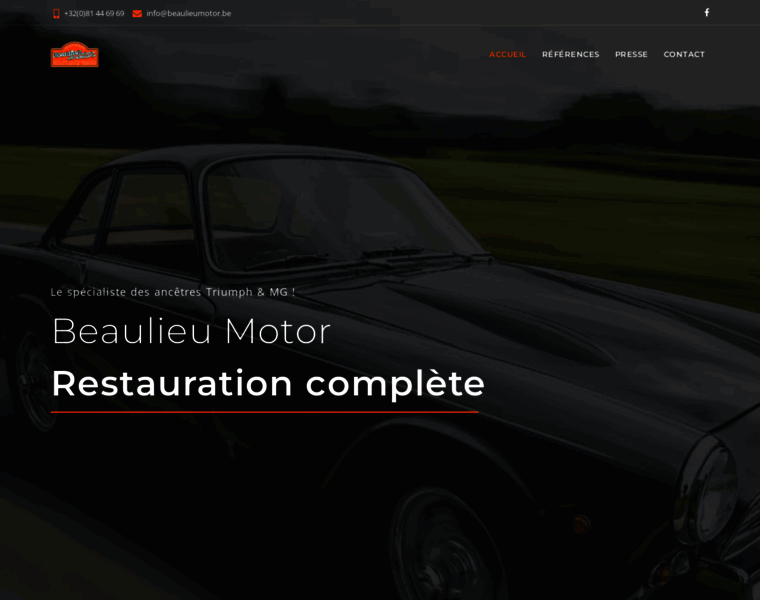 Beaulieumotor.be thumbnail