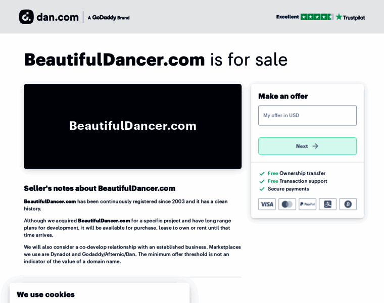 Beautifuldancer.com thumbnail
