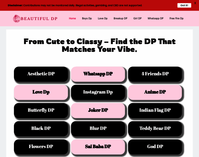 Beautifuldp.com thumbnail