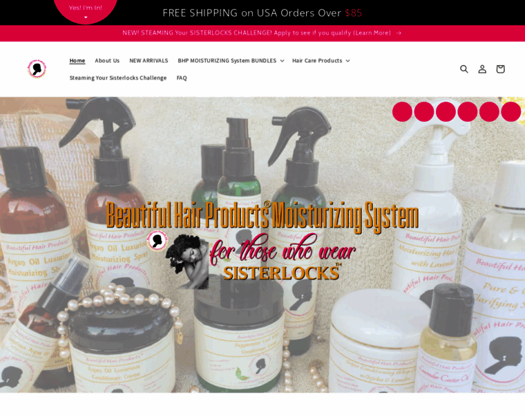 Beautifulhairproducts.com thumbnail