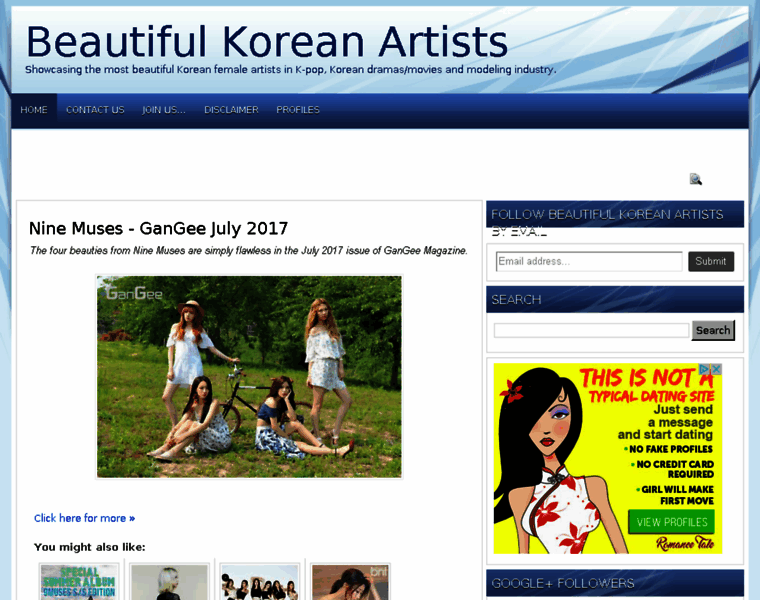 Beautifulkoreanartists.com thumbnail