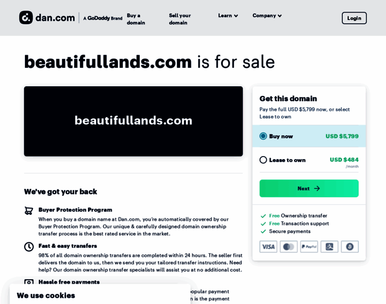 Beautifullands.com thumbnail