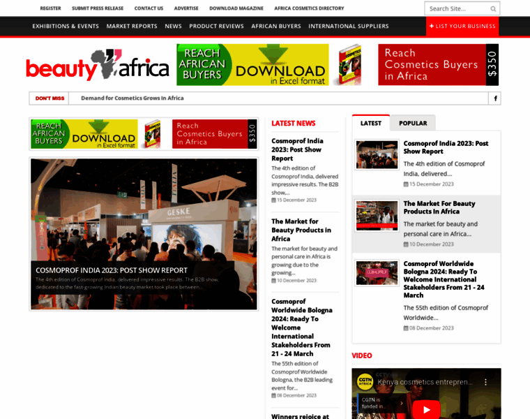 Beauty-africa.com thumbnail