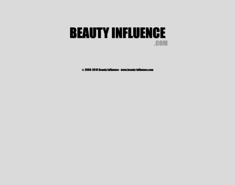 Beauty-influence.com thumbnail