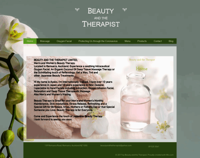 Beautyandthetherapist.com thumbnail