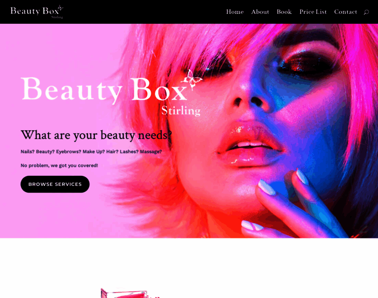 Beautyboxstirling.co.uk thumbnail