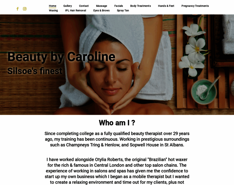 Beautybycaroline.co.uk thumbnail