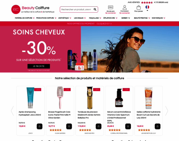 Beautycoiffure.com thumbnail Beautycoiffure.com thumbnail