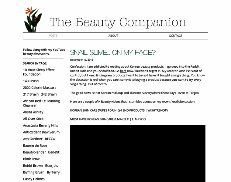 Beautycompanion.com thumbnail