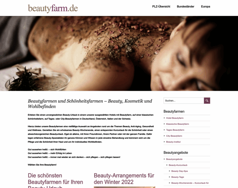 Beautyfarm.de thumbnail