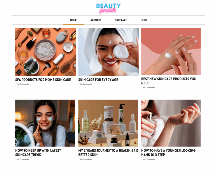 Beautyfinder.co.uk thumbnail