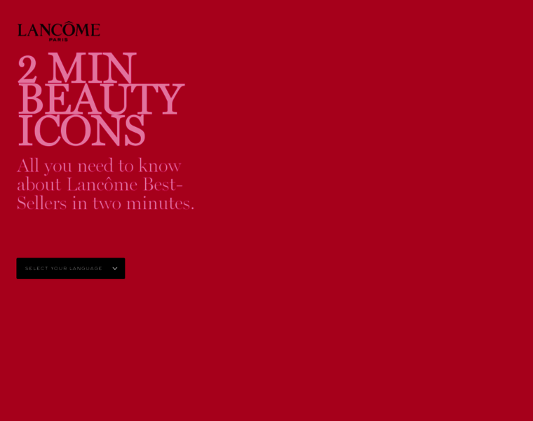 Beautyicons.lancome.com thumbnail
