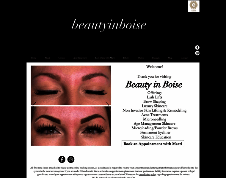 Beautyinboise.com thumbnail