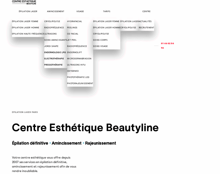Beautyline-institut.fr thumbnail