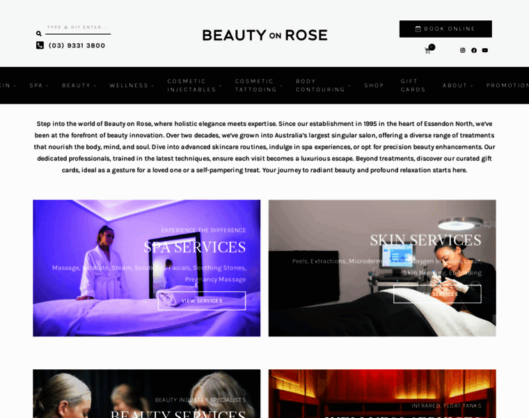 Beautyonrose.com.au thumbnail