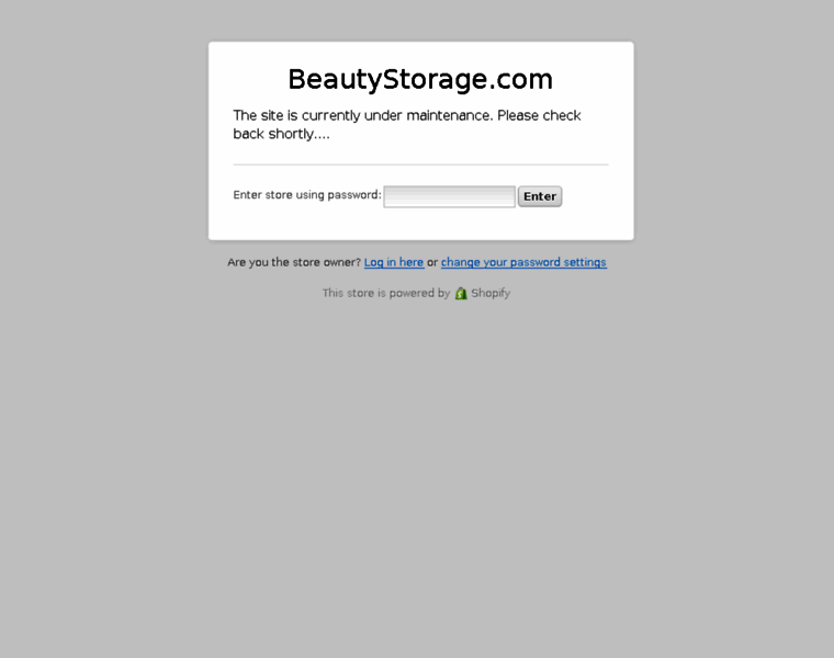 Beautystorage.com thumbnail