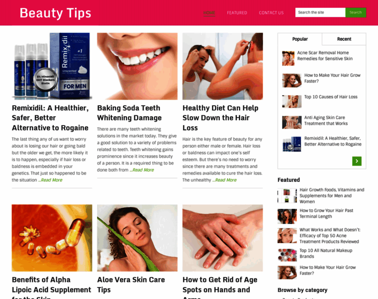 Beautytips.info thumbnail
