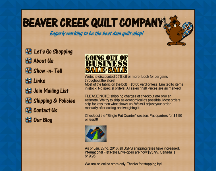 Beavercreekquiltcompany.com thumbnail