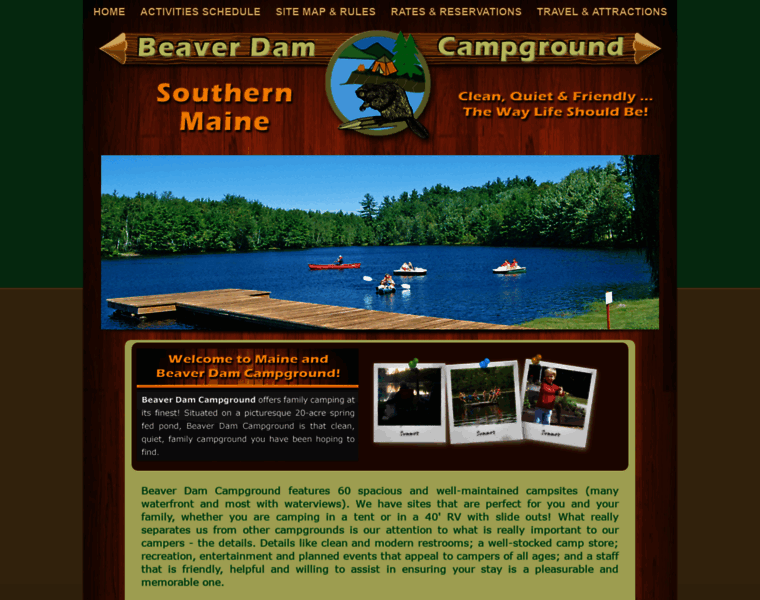 Beaverdamcampground.com thumbnail