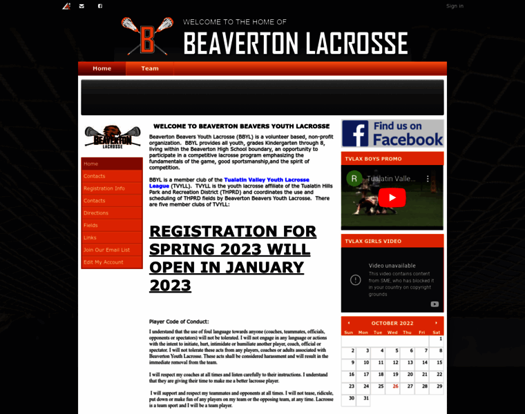 Beavertonbeaverslacrosse.com thumbnail