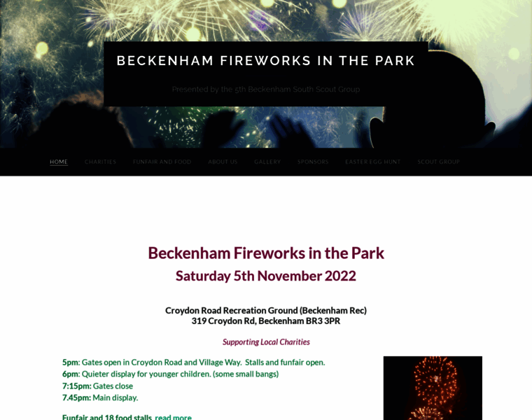 Beckenhamfireworks.com thumbnail