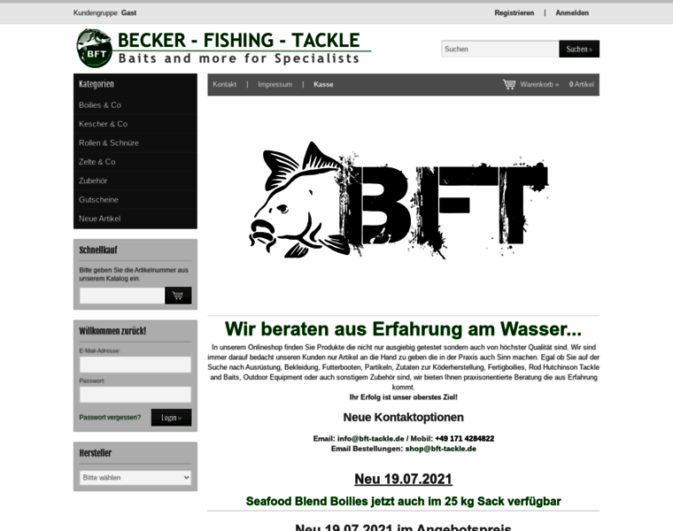 Becker-fishing-tackle.de thumbnail