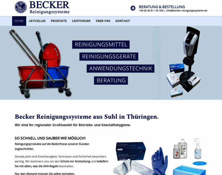 Becker-reinigungssysteme.de thumbnail