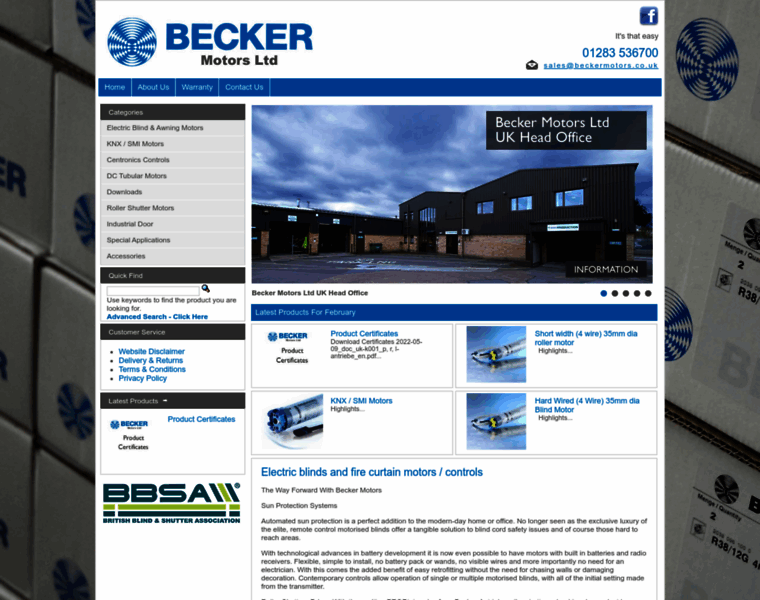 Beckermotors.co.uk thumbnail