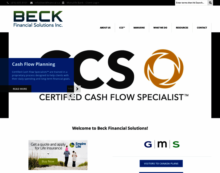 Beckfinancial.ca thumbnail