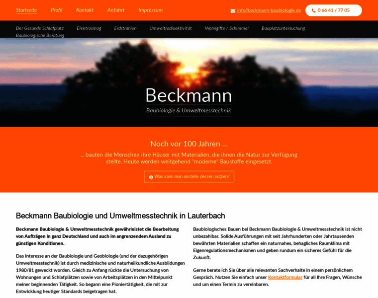 Beckmann-baubiologie.de thumbnail
