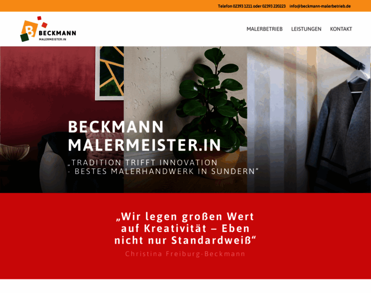 Beckmann-malermeister.de thumbnail