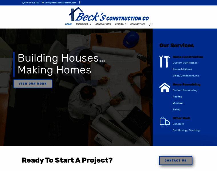 Becksconstruction.com thumbnail