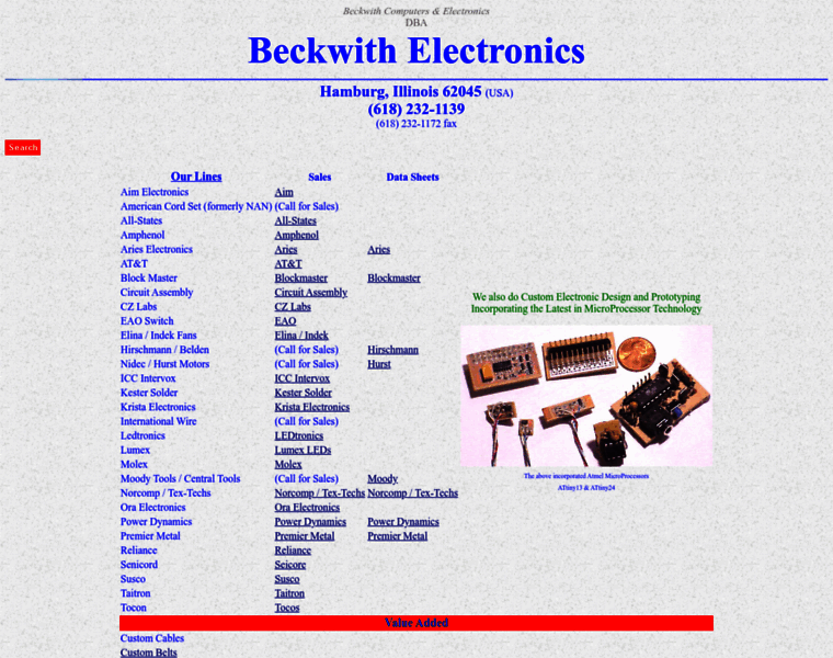 Beckwithelectronics.com thumbnail