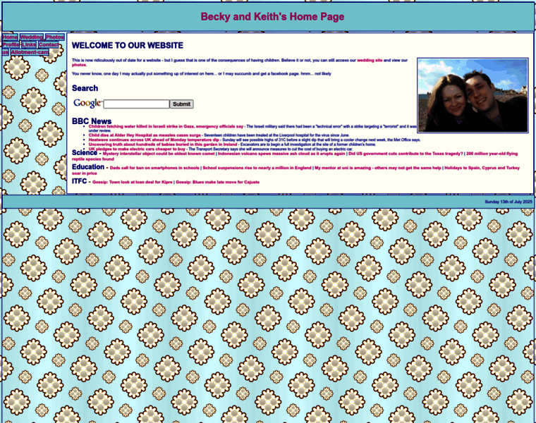 Beckyandkeith.co.uk thumbnail Beckyandkeith.co.uk thumbnail