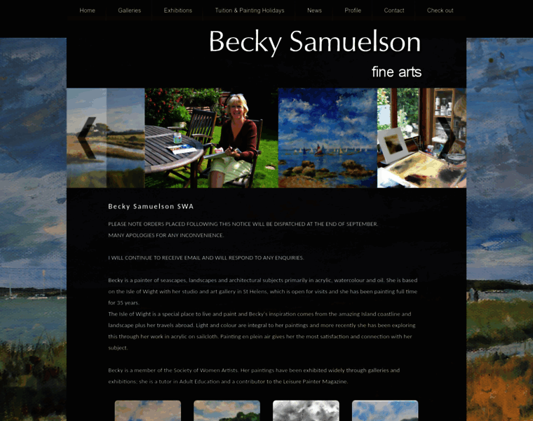 Beckysamuelsonfinearts.co.uk thumbnail